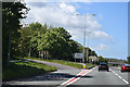 SJ2171 : Halkyn junction from A55 by John Firth