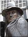 Detail of Charles II statue