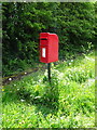 SJ5244 : Elizabeth II postbox on Whitchurch Road, Tushingham by JThomas