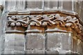 Eccleshall, Holy Trinity Church: Nave capital 3