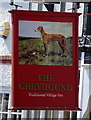 Sign for the Greyhound Inn, Farndon