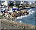 The Glen Estuary Car Park on the Central Promenade at Newcastle