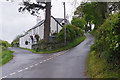 Fork in the road near Carrog