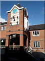 Sheffield: Orchard Square clock tower