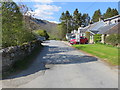 Road passing through Fearnan