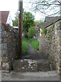 Looking down from High Street