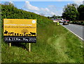 Smallholding & Countryside Festival advert, Llanwnnen Road, Lampeter