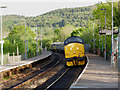 Class 37 at Aber station