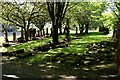 Edge of the churchyard, Bonhill Old Parish Church