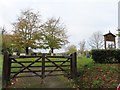 Cemetery gates