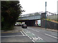 Railway bridge over Upminster Road (A124)