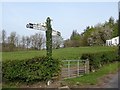 Old signpost, Straiton