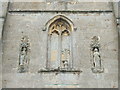 The Annunciation on the west face