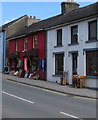 Red shop in Lampeter