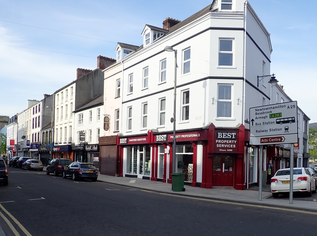 The northern end of Hill Street, Newry © Eric Jones :: Geograph Ireland