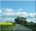 The A490 near Mount Pleasant