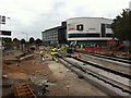 Construction of Nottingham Express Transit