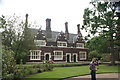 View of the almshouses on St. John