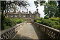 View of the almshouses in Waterman