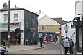 View of street art on Southey Street from Penge High Street