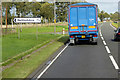 Northbound A90 at Battledykes Turning