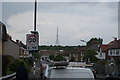 View of the Crystal Palace TV mast from Croydon Road