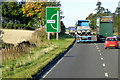 Southbound A90 near Forfar