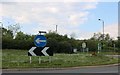 Roundabout on Broadway Road, Bengeworth