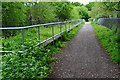 Path on former railway bridge