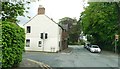 Houses on the corner of Leek Road