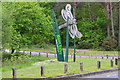 Sign at the entrance to Moors Valley Country Park