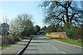 Parsonage Lane enters Sutton-at-Hone