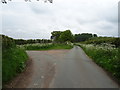 Minor road junction, Water Eaton