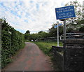ST3090 : Cyclists Dismount sign facing Bettws Lane, Newport by Jaggery