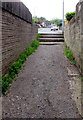 Steps up to Hollybush Close, Malpas, Newport