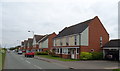 Houses on Limepit Lane, Cannock