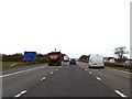 The M56 heading west