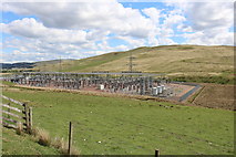 NS9417 : Elvanfoot Substation by Billy McCrorie