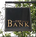 Sign for The Bank