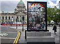 J3374 : Game Of Thrones window one, Belfast by Rossographer