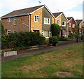 Houses at the southern edge of Claremont, Newport