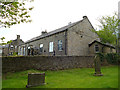 The Snooty Fox pub Oakworth, from the rear