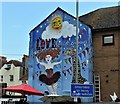 Welcome mural, St Leonards-on-Sea