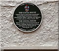 Green plaque: The Cocoa House