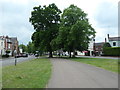 Holly Walk, Leamington Spa, looking south-west