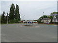 Roundabout on Llay Road