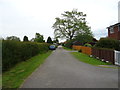 Road (footpath) towards Wood Lane Farm