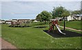 Playpark on the edge of Anstruther