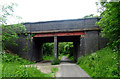 Boathouse Lane bridge over National Cycle Route 56