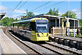 SD7807 : Metrolink Tram at Radcliffe by David Dixon